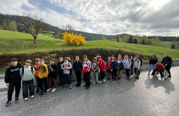 Tierischer Wandertag mit Pauli, Leo, Maxi und der 1ab